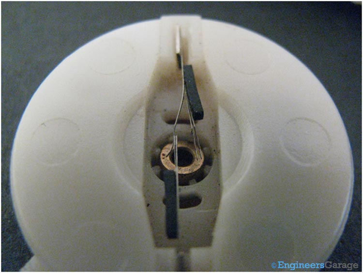 DC Motor Brushes that Takes Input Current to Coil DC Motor Brushes that Takes Input Current to Coil