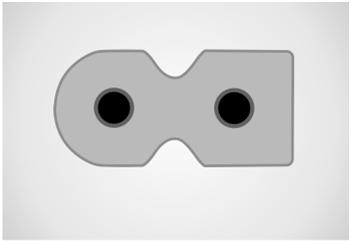 Diagram of un-polarized and polarized C7/C8 connectors