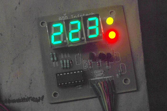 Digital Display AC Voltmeter