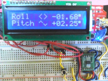 Digital Spirit Level Indicator