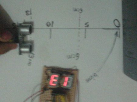 Distance Finder Based on AT89S52 and Ultra-Sonic Sensors HC-SR04