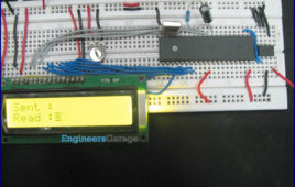 EEPROM (24C02) Memory Reset Using 8051 Microcontroller Circuit On Breadboard