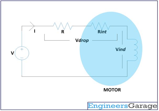 Equivalent Circuit Diagram of PMDC Motor