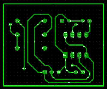 Gerber View for Copper Layer