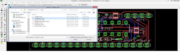 Creating and Checking Gerber File using Eagle