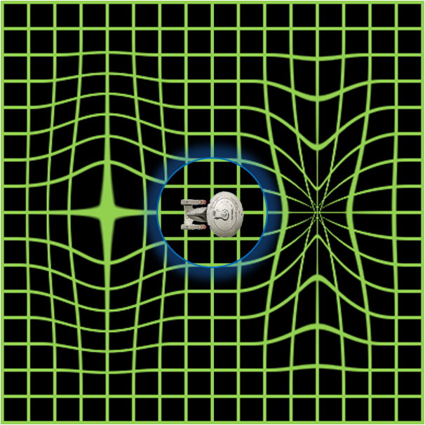 Graphical Presentational of Space-Time Warping