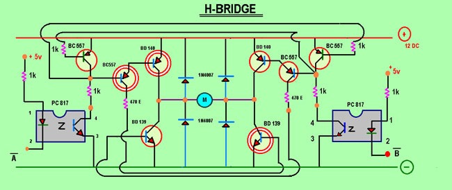 H Bridge Circuit Diagram