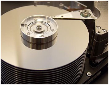 How data is stored on hard disk