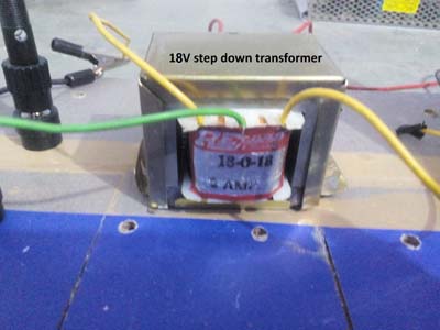Image of 18-0-18V Step Down Transformer Image of 18-0-18V Step Down Transformer