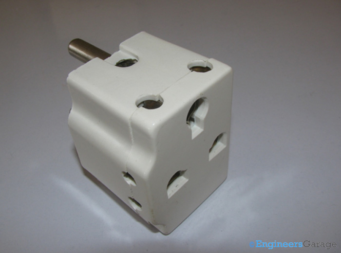 Image of a 3-pin Plug Adaptor