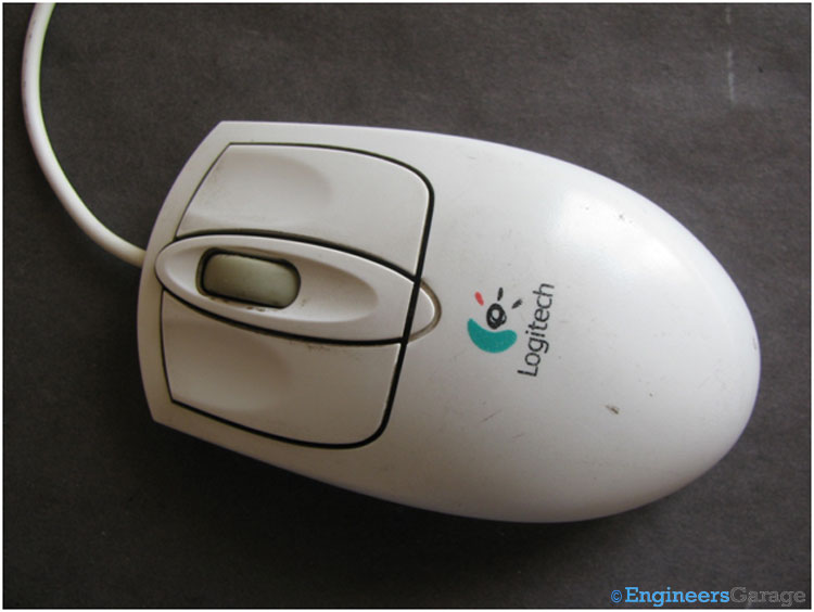 Image of 4-Input Ball Mouse of Computer