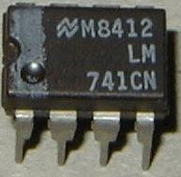 Image of 741 OPAMP IC Image of 741 OPAMP IC