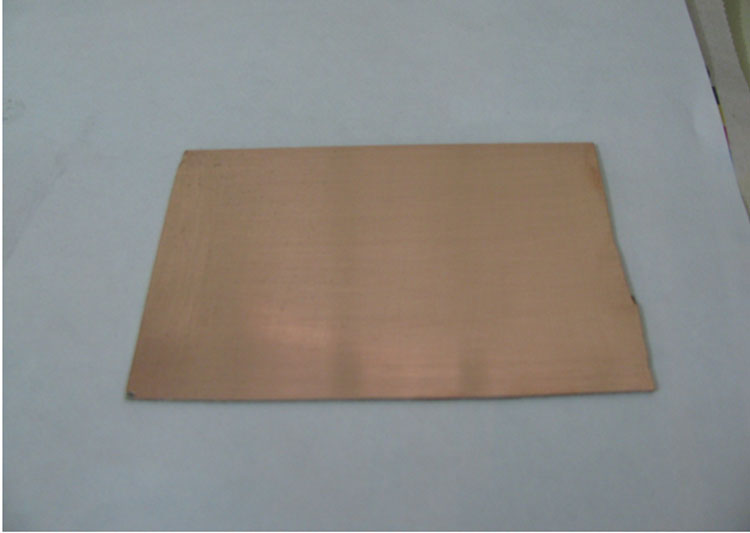 Image of a double layer copper board Image of a double layer copper board