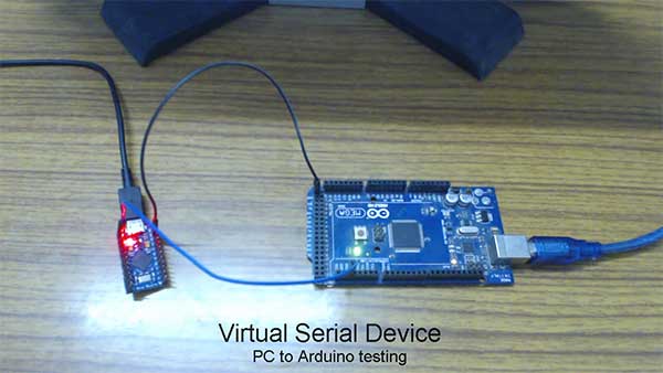 Image of Arduino Based USB to UART and UART to USB Converter 