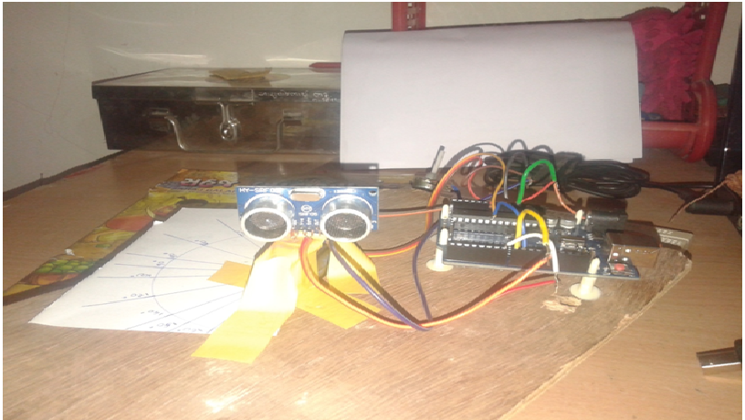 Arduino based Ultrasonic Radar