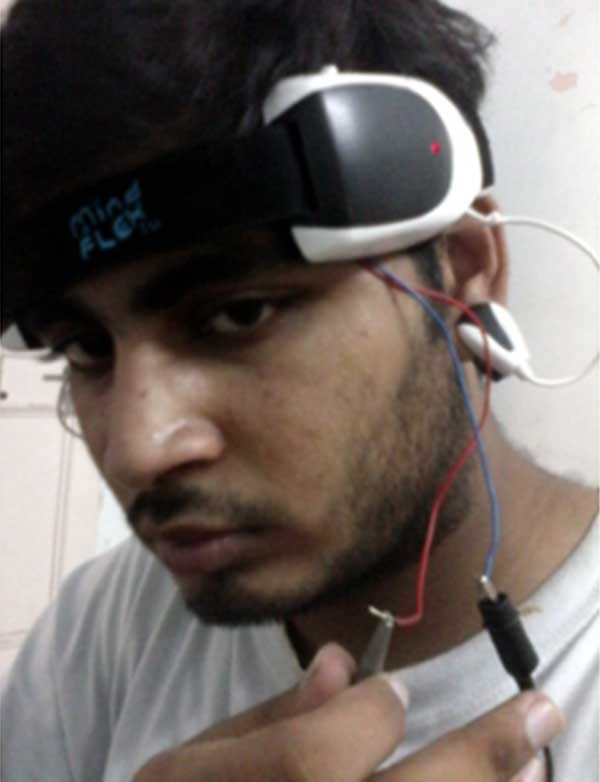 Image of Cap Built using Brainwave Module