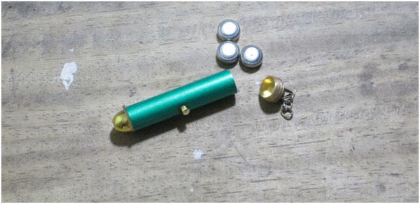 Image of Laser Pointer with Batteries removed