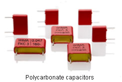 Image of Polycarbonate Capacitors Image of Polycarbonate Capacitors