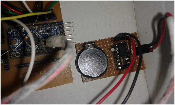 Image of RTC Module used in Intelligent Letter Box