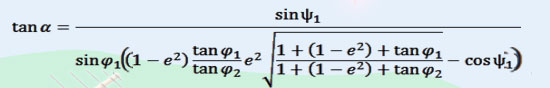 Image showing Azimuth Formula