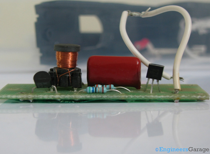  Image Showing Capacitor Discharge Ignition System of Electronic Lighter