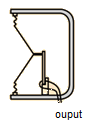 Image showing Construction and Working of Crystal Microphone