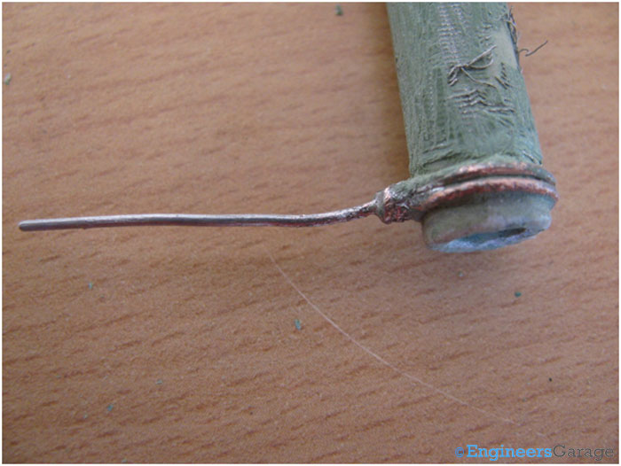 Image Showing Copper Wiring In An Adjustable Rheostat