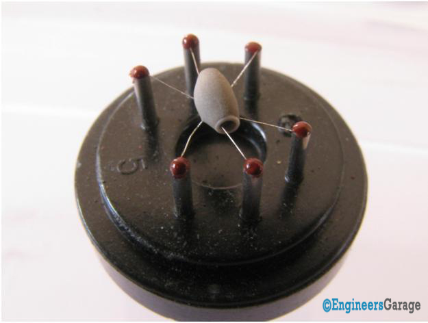 Image Showing Hexapod Structure Inside A Gas Sensor Image Showing Hexapod Structure Inside A Gas Sensor