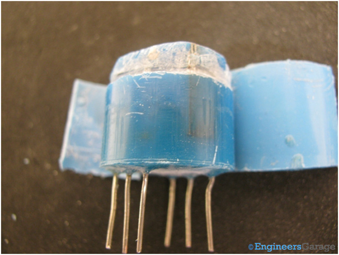 Image Showing Lateral View of Pulse Transformer