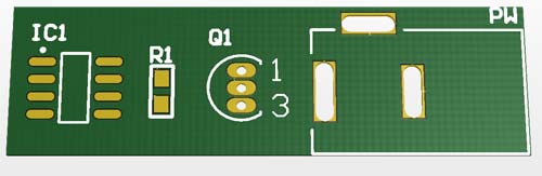 Image showing Pads on a PCB