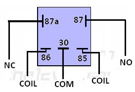 Image showing Poles of a SPDT Relay Switch