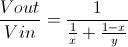 Image showing relation between Input and output voltage of potentiometer