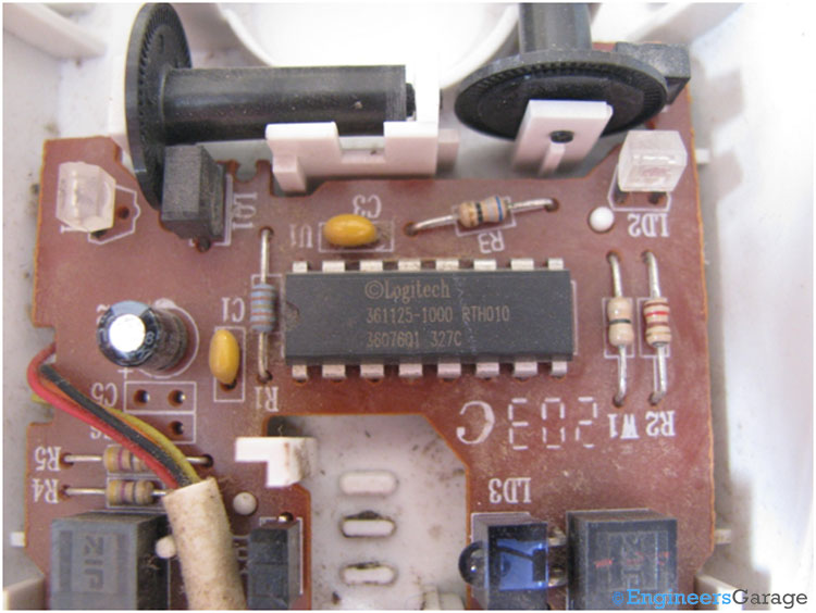 Image Showing the Semiconductor Chip/IC