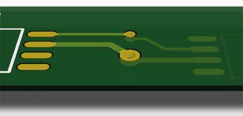 Image showing Via on a PCB