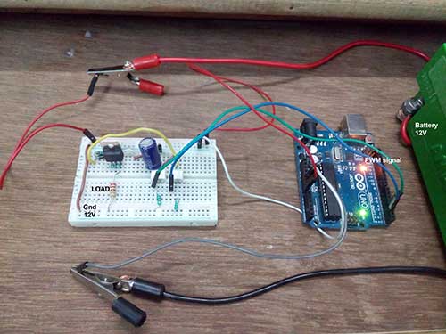 Image showing Circuit Connections of High Side MOSFET Bootstrap Driver