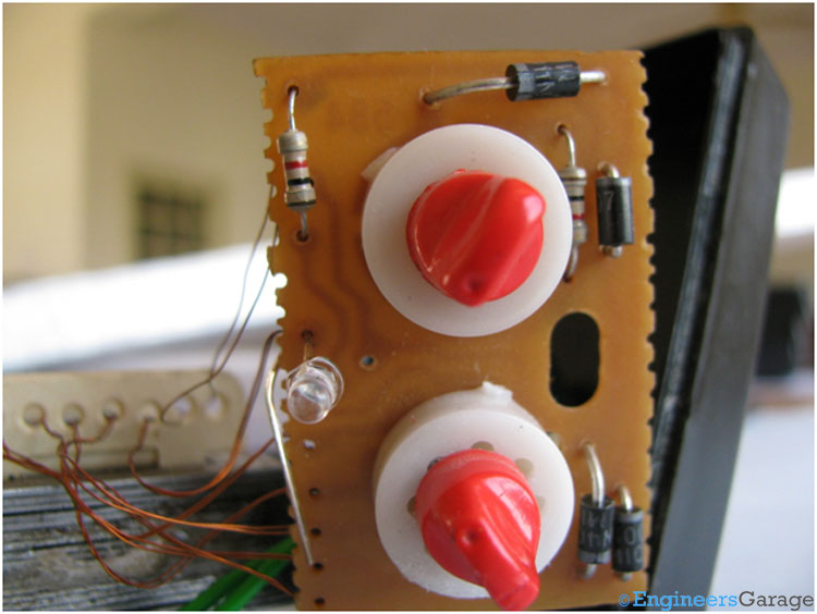 Image showing rectifier circuit and filter capacitor Image showing rectifier circuit and filter capacitor