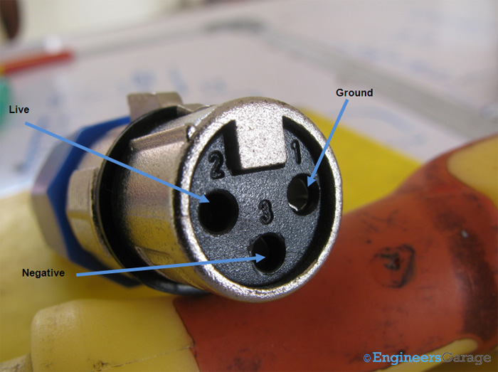 Input Pins and Labels for Wire Combination