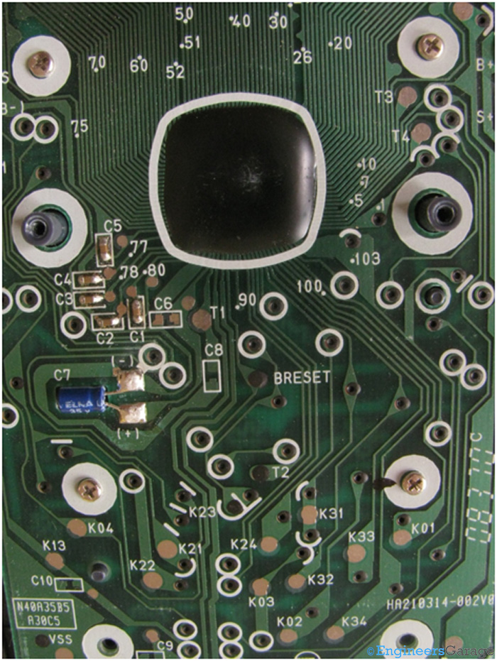 Integrated Circuit of Scientific Calculator