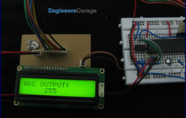 Interfaceing Serial ADC0831 With 8051 Microcontroller Prototype