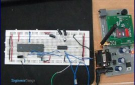 Interfacing GSM Module With 8051 Microcontroller Using PC Circuit On Breadboard