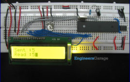 Interfacing Serial EEPROM 24C02 With 8051 Microcontroller Circuit On Breadboard