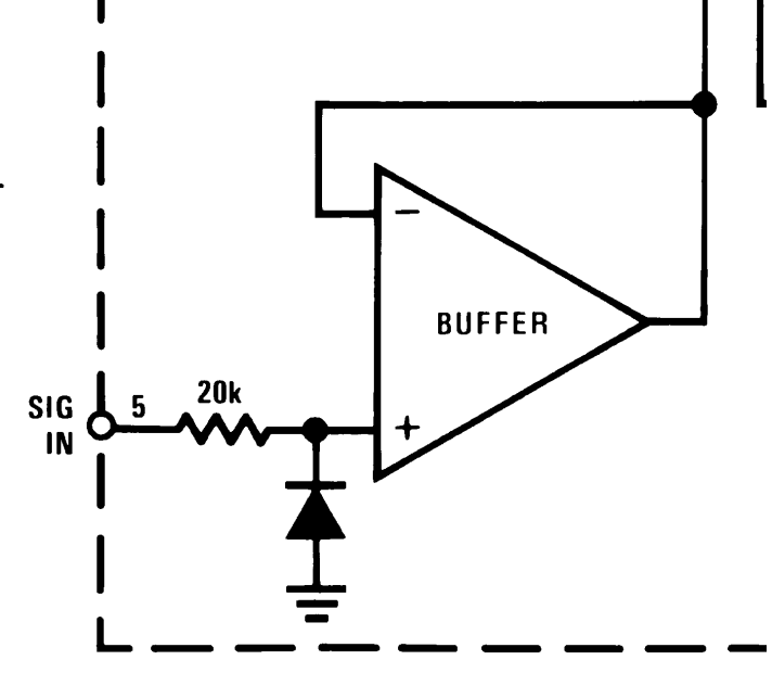 Internal Circuit of LM3914