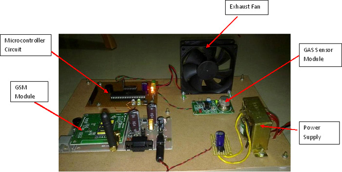 LPG Gas Detector Circuit Diagram