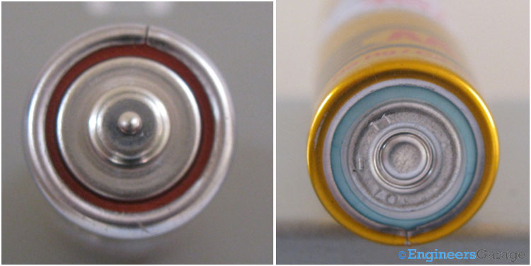 (Left image) Positive Terminal (Right image) Negative Terminal (Left image) Positive Terminal (Right image) Negative Terminal