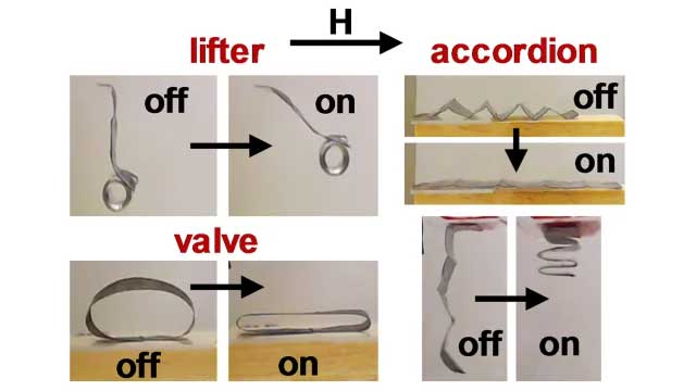 Magnetic Fields for Controlling Soft Robots