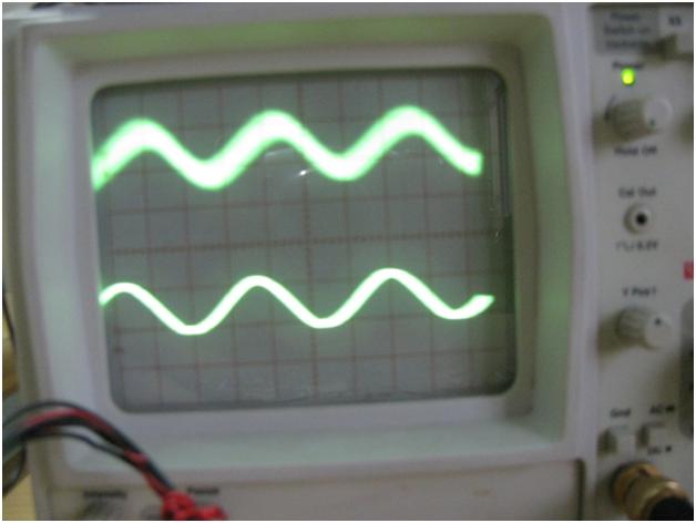 PAM Demodulator with Low-Pass Filter Circuit On Breadboard