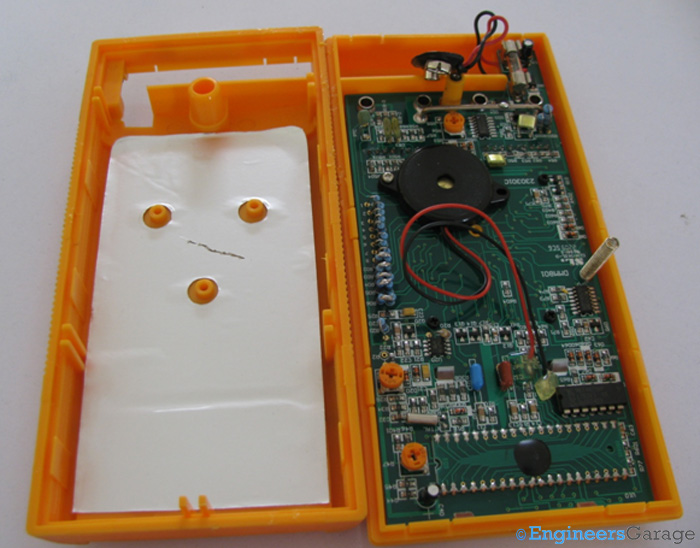 PCB and Circuitry of Multimeter