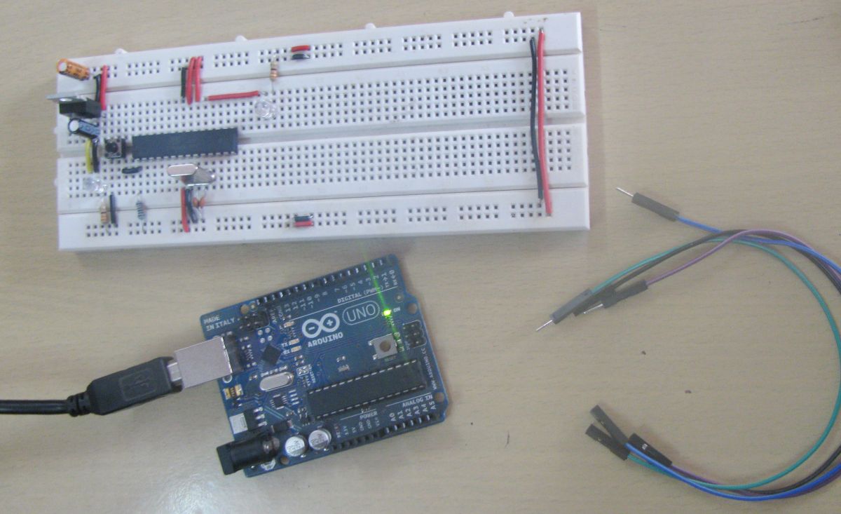 Pin Configuration Of ATmega8 IC For Arduino