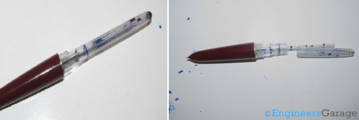 Plastic Sheath Under Steel Cap In Fountain Pen Plastic Sheath Under Steel Cap In Fountain Pen