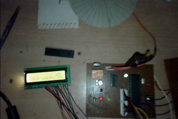 Prototype of 8051 Microcontroller based Automatic Missile Launch Angle Control Circuit